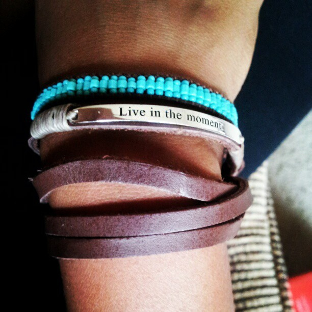 Words to live by. Live in the moment.